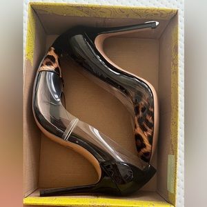 Leopard heels